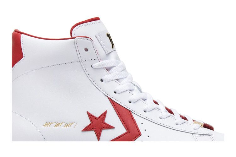 Converse Pro Leather Mid 'The Scoop' — White/Red