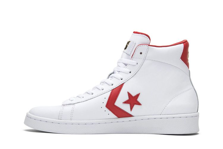 Converse Pro Leather Mid 'The Scoop' — White/Red