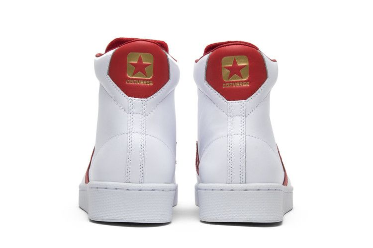 Converse Pro Leather Mid 'The Scoop' — White/Red