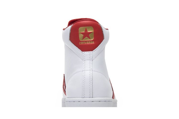 Converse Pro Leather Mid 'The Scoop' — White/Red