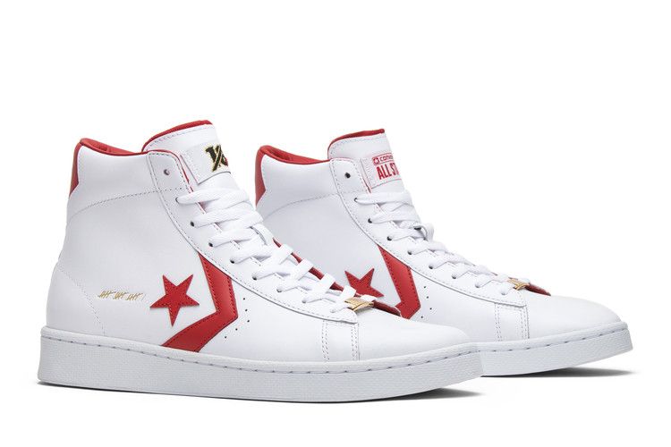 Converse Pro Leather Mid 'The Scoop' — White/Red