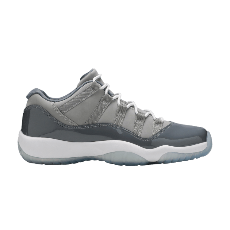 Air Jordan 11 Retro Low BG 'Cool Grey' — Medium Grey/White-Gunsmoke