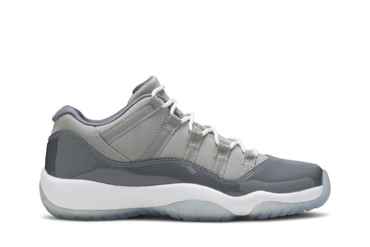 Air Jordan 11 Retro Low BG 'Cool Grey' — Medium Grey/White-Gunsmoke