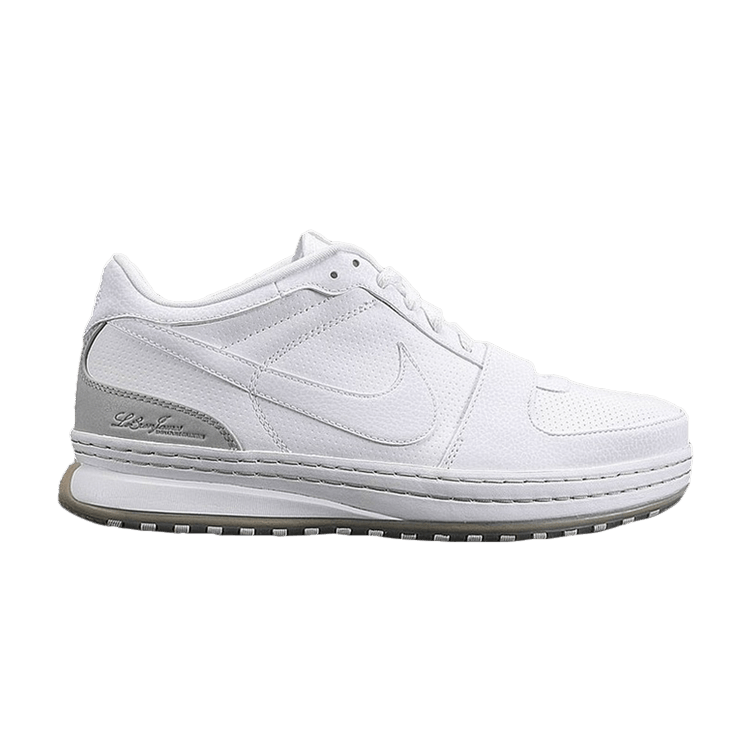 Nike Zoom LeBron 6 Low 'All White' — White/White-Medium Grey