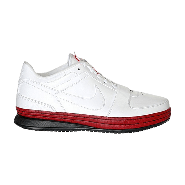 Nike Zoom LeBron 6 Low 'White Red' — White/Varsity Red/Black