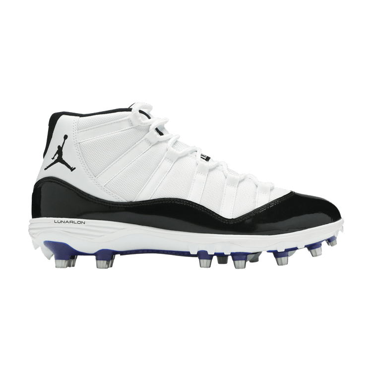 Air Jordan 11 Retro TD Cleat 'Concord' — White/Black-Dark Concord