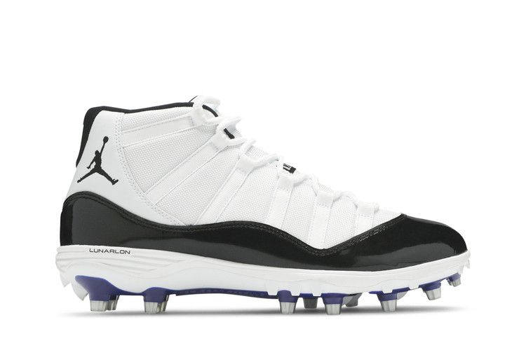 Air Jordan 11 Retro TD Cleat 'Concord' — White/Black-Dark Concord