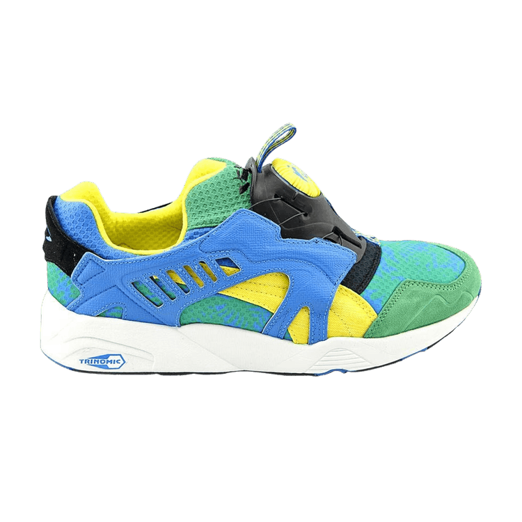 Puma Disc Cage 'Tropical - Green' — Green/Yellow/French Blue