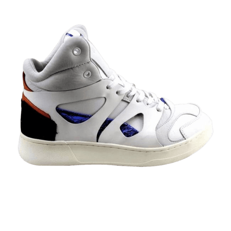 Alexander McQueen x Puma Move Mid — White/Gold/Metallic Blue