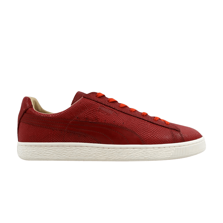 Puma States 'Made in Italy' — Mandarin Red/White