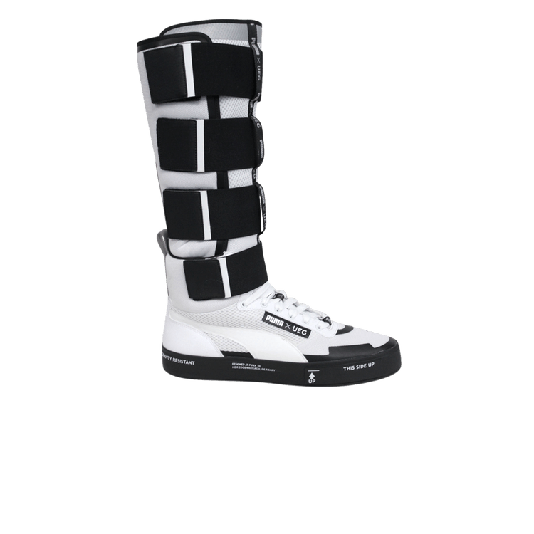 UEG x Puma Court Play Boot — White/Black