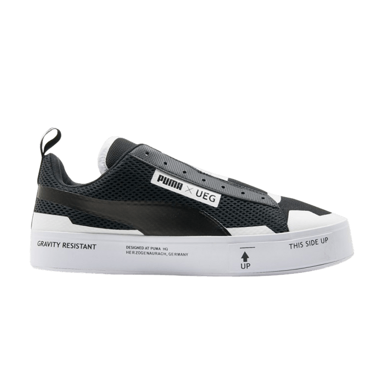 UEG x Puma Court Play Slip-On 'Gravity Resistance - Black' — Black/Black/White