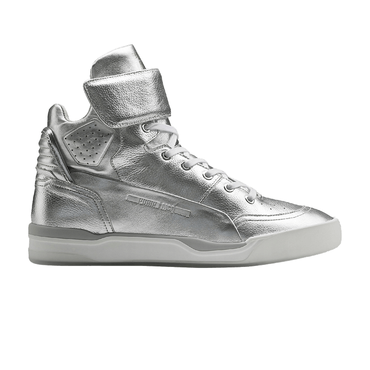 Alexander McQueen x Puma Move Mid 'Metallic Silver' — Metallic Silver/Metallic Silver/Puma White