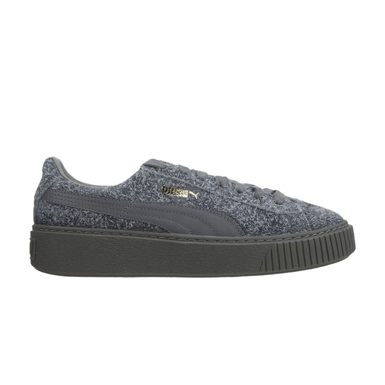 Puma Suede Platform 'Elemental - Steel Grey' — Steel Grey/Steel Grey/Steel Grey
