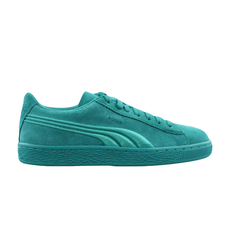Puma Suede Classic Badge Jr — Navigate Blue Green