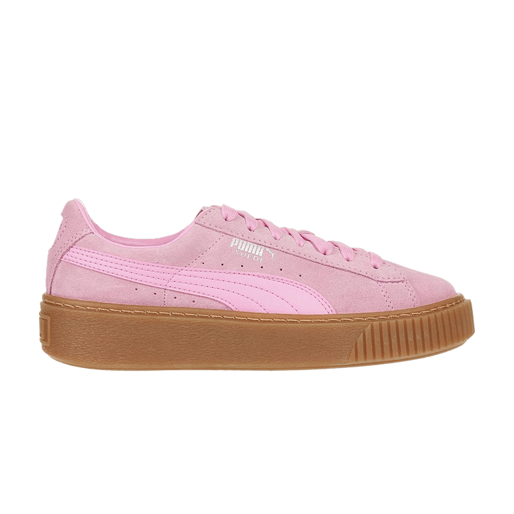 Puma Suede Platform Jr 'Prism Pink' — Prism Pink/Prism Pink