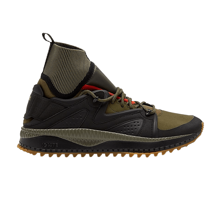 Puma Tsugi Kori 'Black Olive Night Gum' — Black/Olive Night