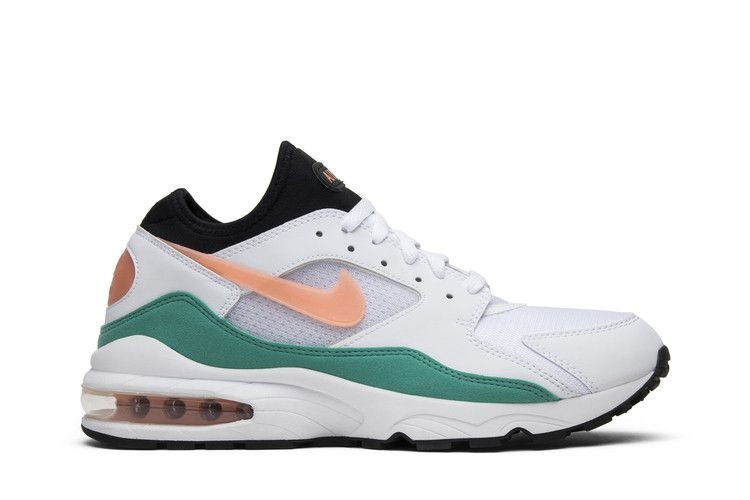Nike Air Max 93 'Watermelon' — white/crimson bliss-kinetic green