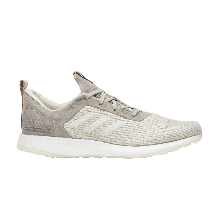 Solebox x adidas PureBoost DPR 'Italian Leathers Pack' — Footwear White/Clear Onix/Grey