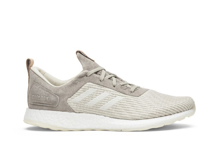 Solebox x adidas PureBoost DPR 'Italian Leathers Pack' — Footwear White/Clear Onix/Grey