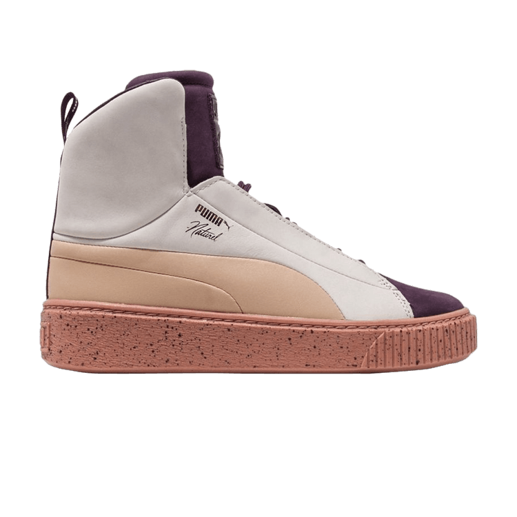 Naturel x Puma Wmns Platform — Winetasting/Eggnog/Natural Vachetta