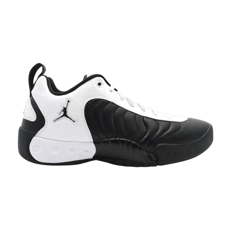 Air Jordan Pro Low — Black/Metallic Silver-White