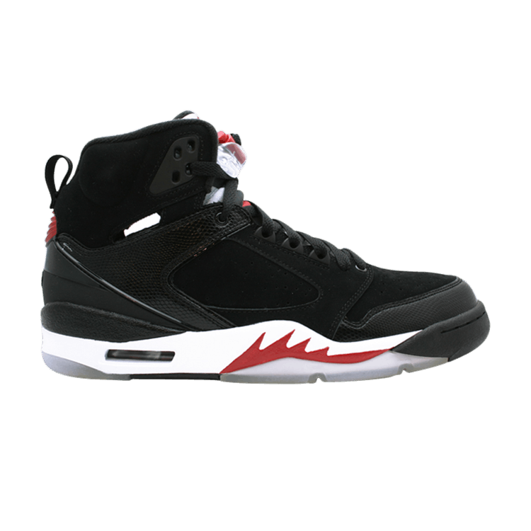 Air Jordan Sixty Plus — Black/White-Varsity Red