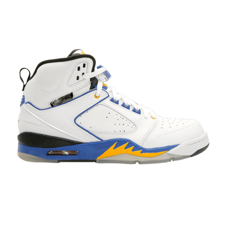 Air Jordan Sixty Plus 'Laney' — White/Del Sol-Varsity Royal