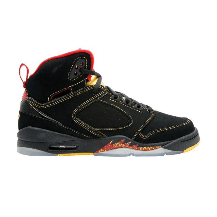 Air Jordan Sixty Plus Gs 'Atlanta Hawks' — Black/Varsity Maize-Varsity Red