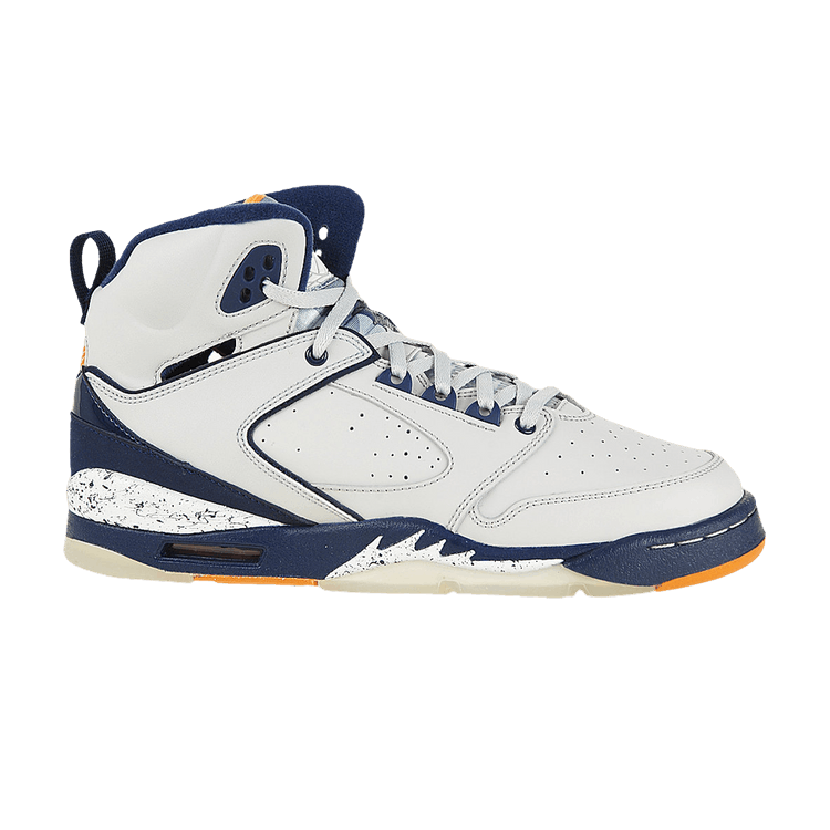 Air Jordan Sixty Plus GS 'Neutral Grey Navy' — Neutral Grey/Ceramic/Midnight Navy