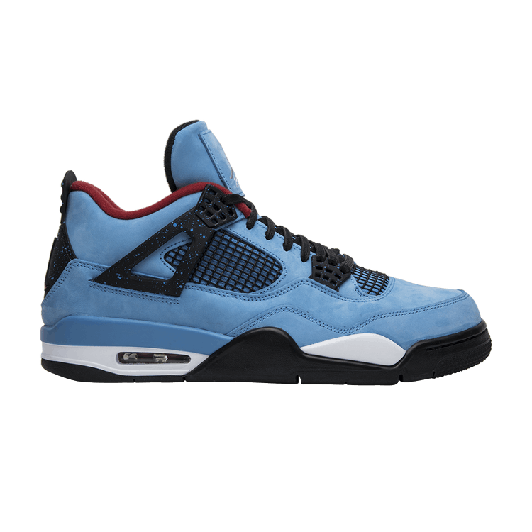 Travis Scott x Air Jordan 4 Retro 'Cactus Jack' — University Blue/Varsity Red/Black