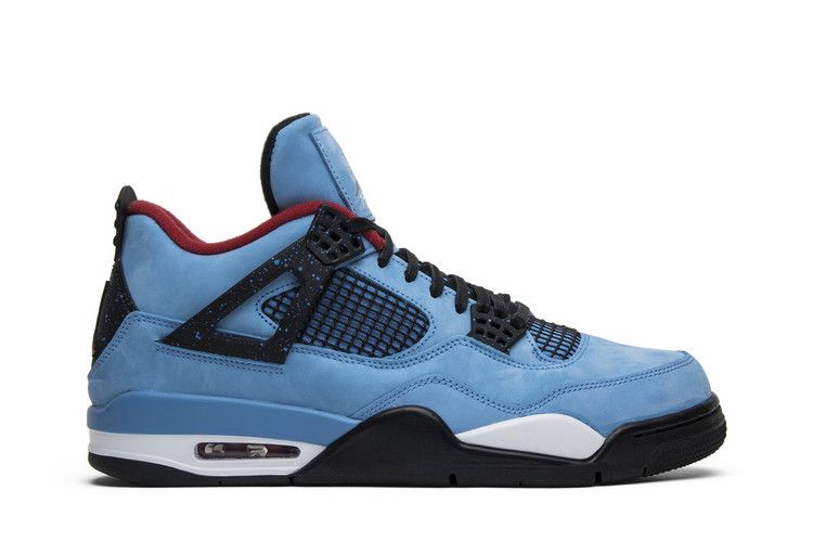 Travis Scott x Air Jordan 4 Retro 'Cactus Jack' — University Blue/Varsity Red/Black
