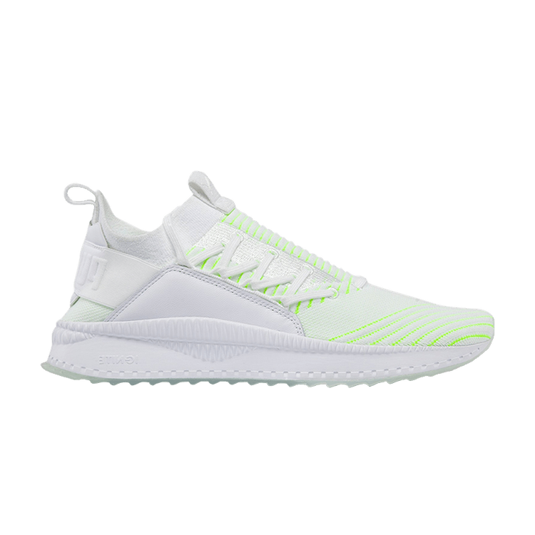 Puma Tsugi Jun Pace 'Pale Lime Yellow' — White/Pale Lime Yellow
