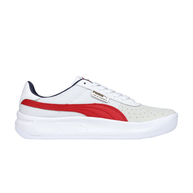 Puma California Casual 'Ribbon Red' — Puma White/Ribbon Red/Puma White