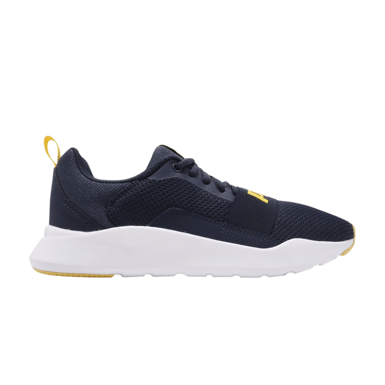 Puma Wired JR 'Peacoat Blazing Yellow' — Peacoat/Blazing Yellow