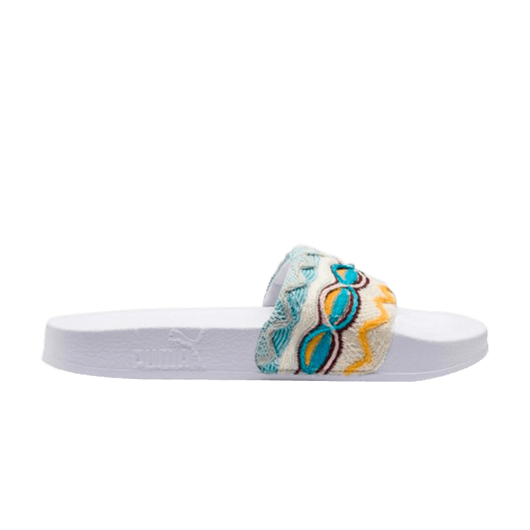 COOGI x Puma Wmns Leadcat Slide — Puma White-Gold