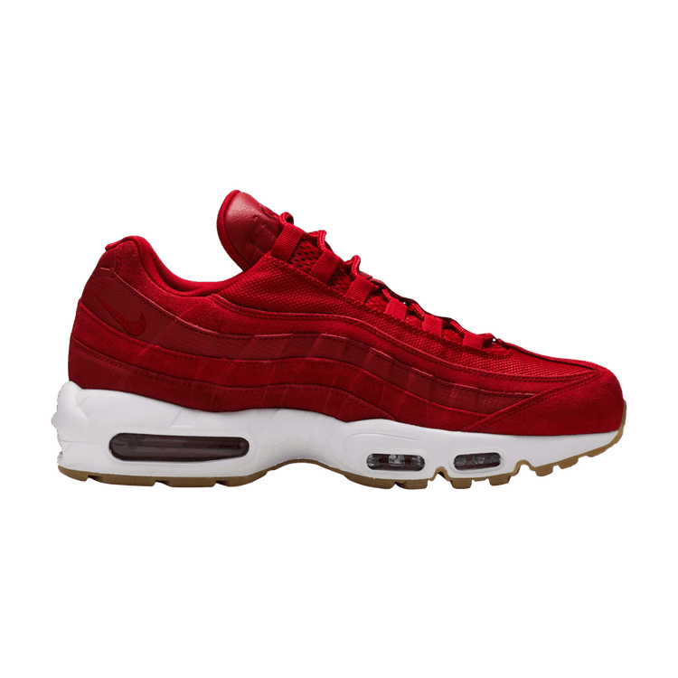 Nike Air Max 95 Premium 'Gym Red' — Gym Red/Team Red-White-Gym Red