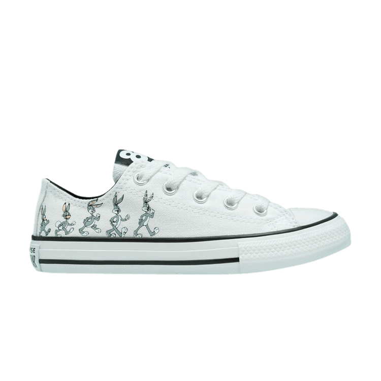 Looney Tunes x Converse Chuck Taylor All Star Low PS '80th Anniversary - Bugs Bunny' — Grey/White/Black
