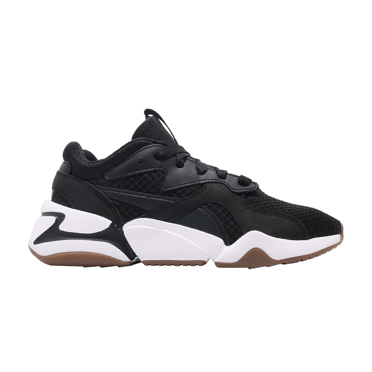 Puma Wmns Nova 90s Bloc 'Black' — Black/Black