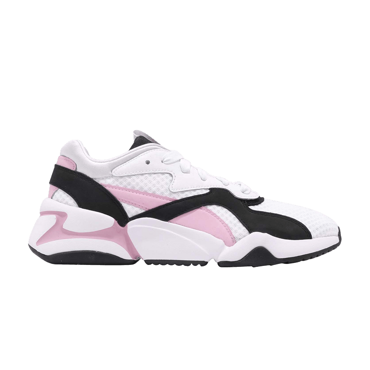 Puma Wmns Nova 90s Bloc 'Pink' — White/Pale Pink