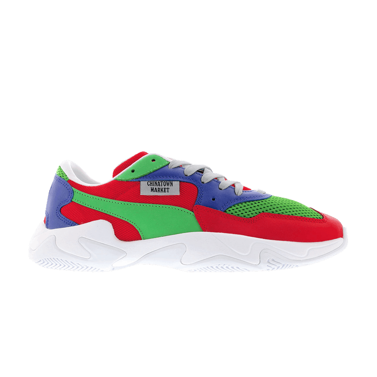Puma Chinatown Market x Storm 'Risk Red Fern Green' — High Risk Red/Fern Green
