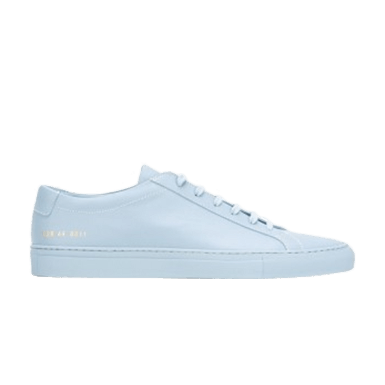 Common Projects Wmns Achilles Lace Up — Powder Blue/Blue
