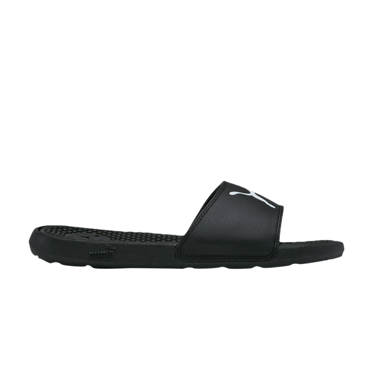 Puma Wmns Cool Cat Sport Slide 'Black White' — Black/White