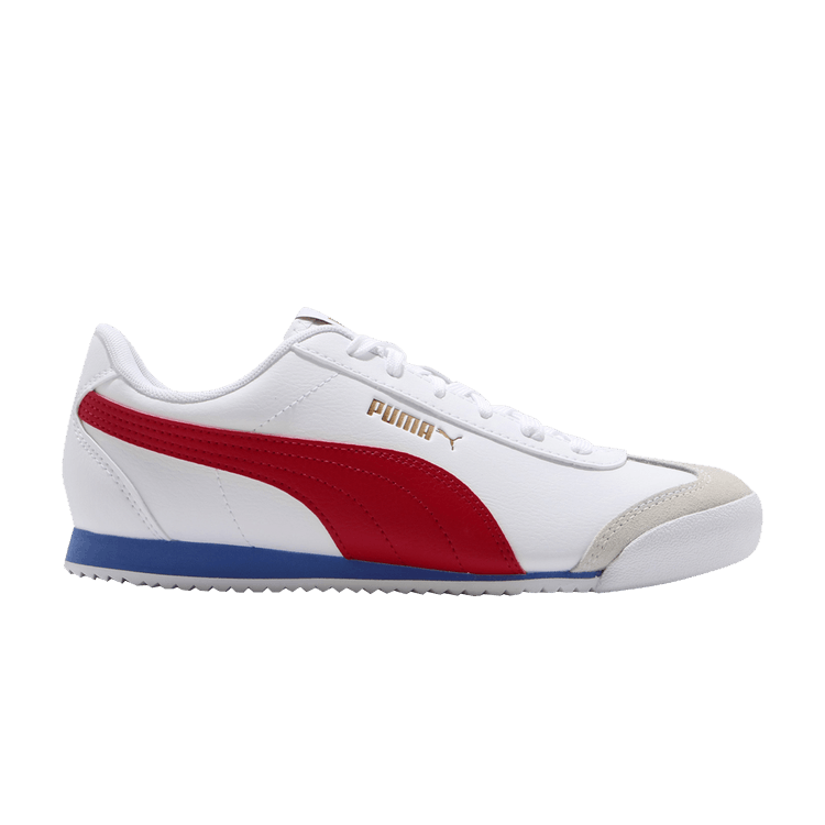 Puma Turin-0 'White Red' — White/Red/Team Gold