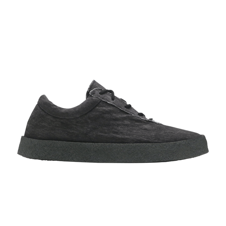 Yeezy Season 6 Washed Canvas Crepe Sneaker 'Graphite' — Graphite