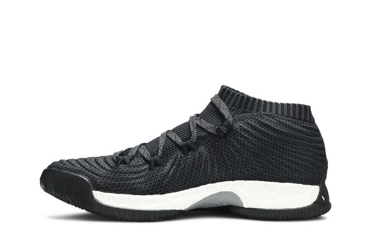 Adidas Crazy Explosive 2017 Primeknit Low 'Black' — Core Black/Grey Four/Carbon