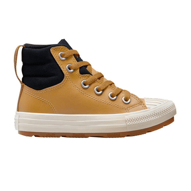 Converse Chuck Taylor All Star Berkshire Boot PS 'Wheat' — Wheat/Black/Pale Putty