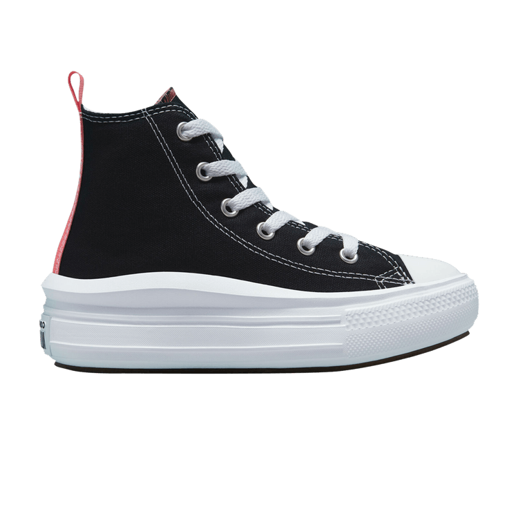 Converse Chuck Taylor All Star Move Platform High PS 'Black Pink Salt' — Black/Pink Salt/White