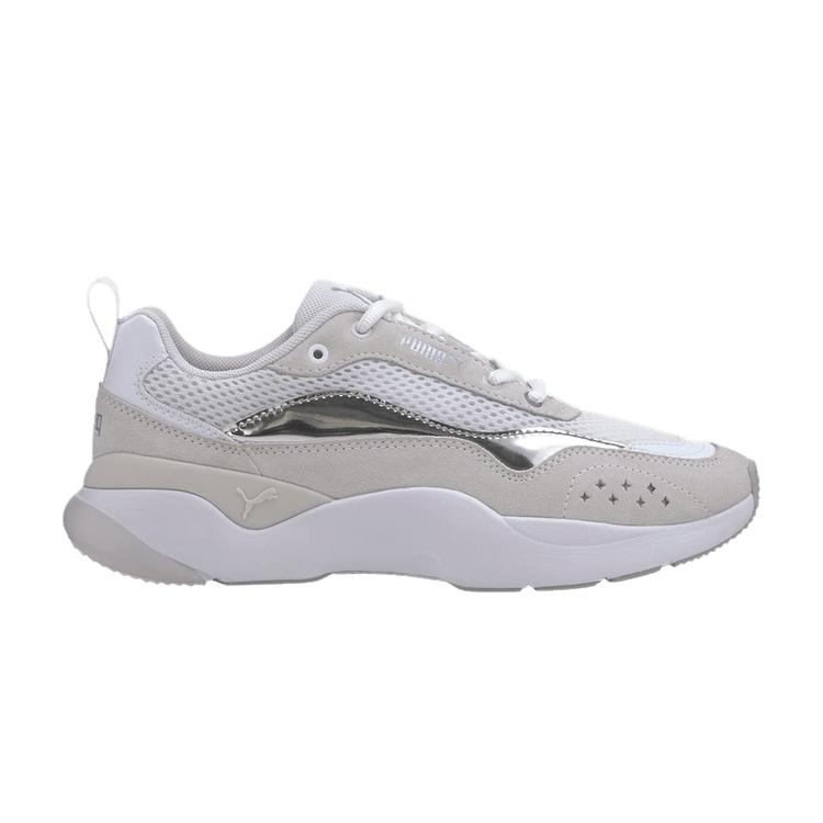 Puma Wmns Lia Pop Trainer 'White Silver' — White/Silver