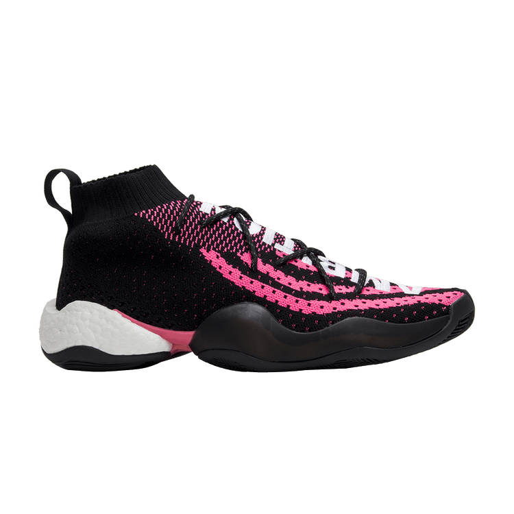 Pharrell x adidas Crazy BYW 'Ambition' — Core Black/Footwear White/Solar Pink